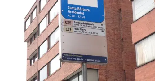 PARADERO SITP BARRIO SANTA BARBARA OCCIDENTAL  259A01